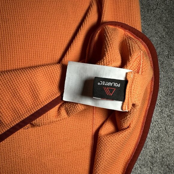 Arc’teryx Delta LT Zip Neck Polartec Waffle Fleece Womens XL Half 1/2 Zip Jacket - Picture 6 of 14